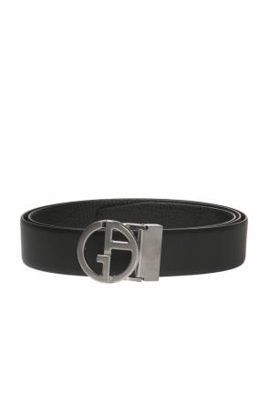 Reversible belt with interchangeable buckles, zdjęcie 1 Reversible belt with interchangeable buckles od Giorgio Armani
